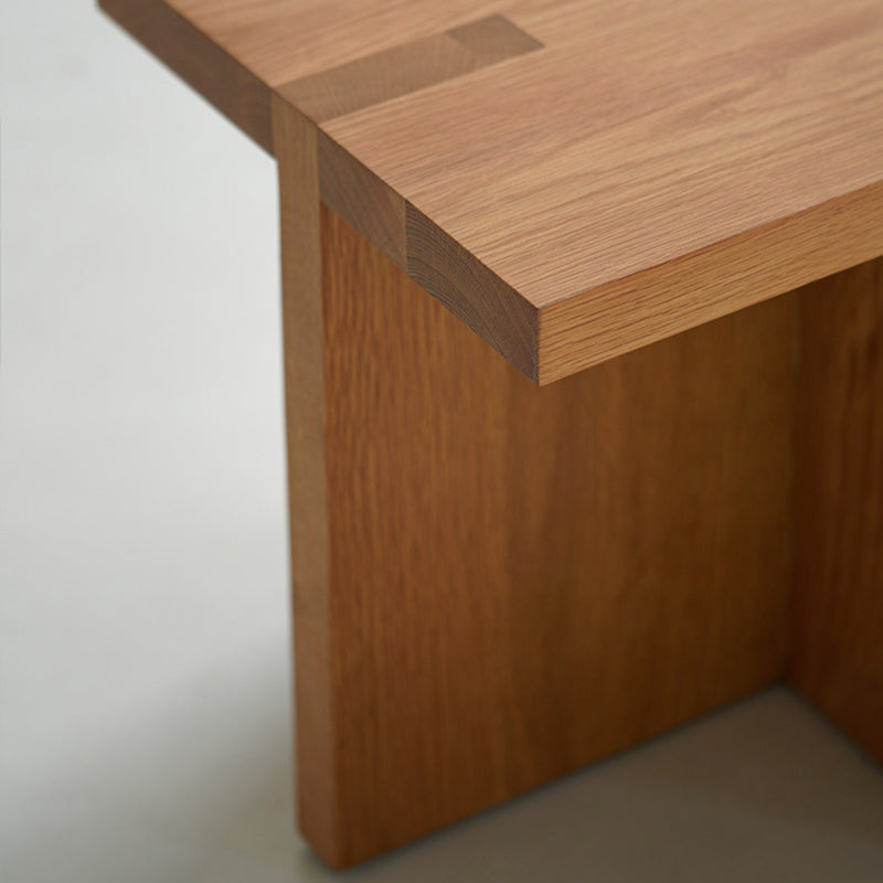 Japanese White Oak 3-Leg Side Table