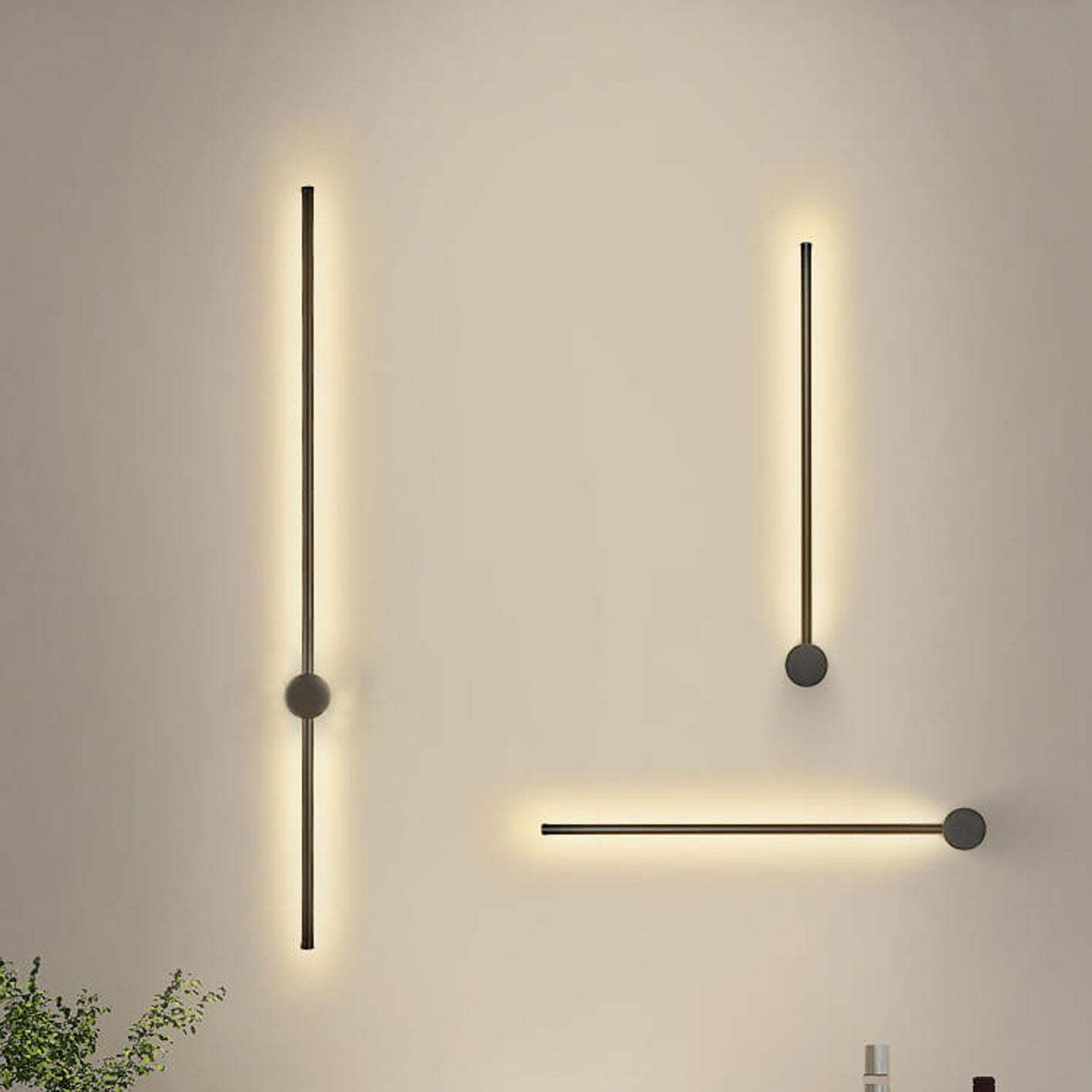 Minimalist Strip Aluminum LED Sconce