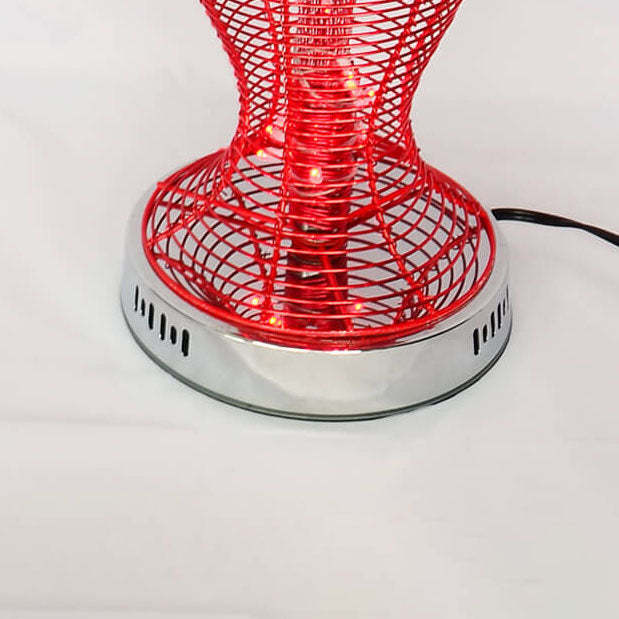 European Vase Flower Aluminum LED Floor Lamp