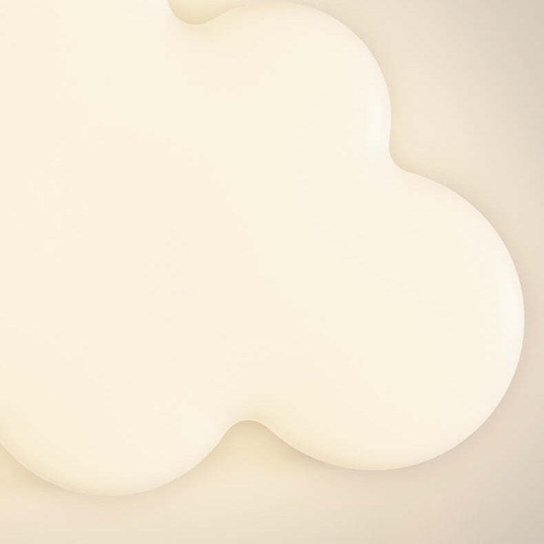 Modern White Cloud Iron Acrylic LED Flush Mount Light