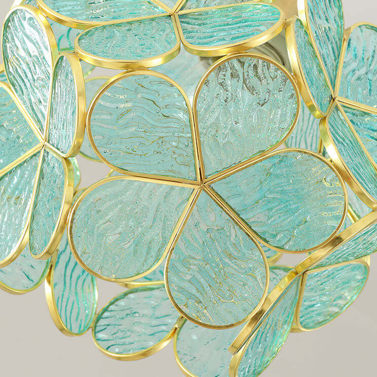 New Japanese Manual Petal Aisle Ceiling Light
