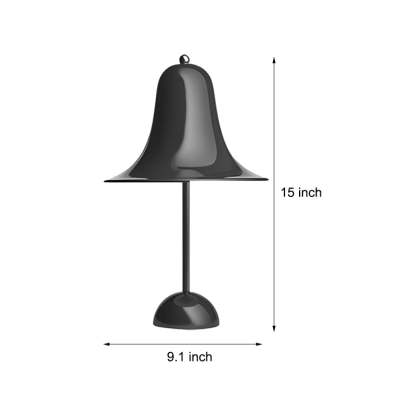 Polished Iron LED Nordic Portable Hat Table Lamp-Lighom