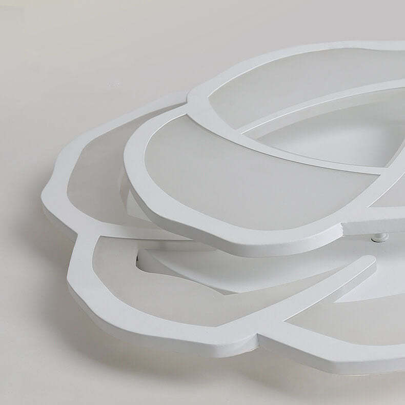 Modern Rose LED Flush Mount Light