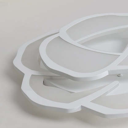 Modern Rose LED Flush Mount Light