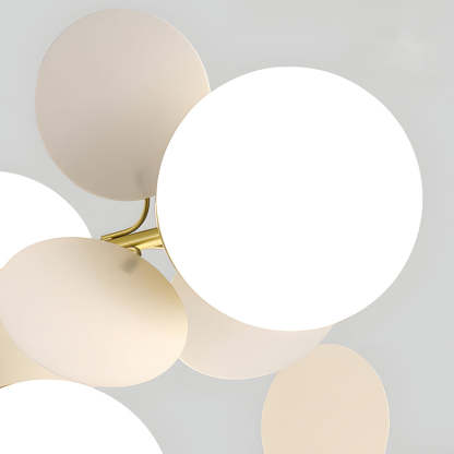 Nordic Multicolored Art Branch Pendant Light