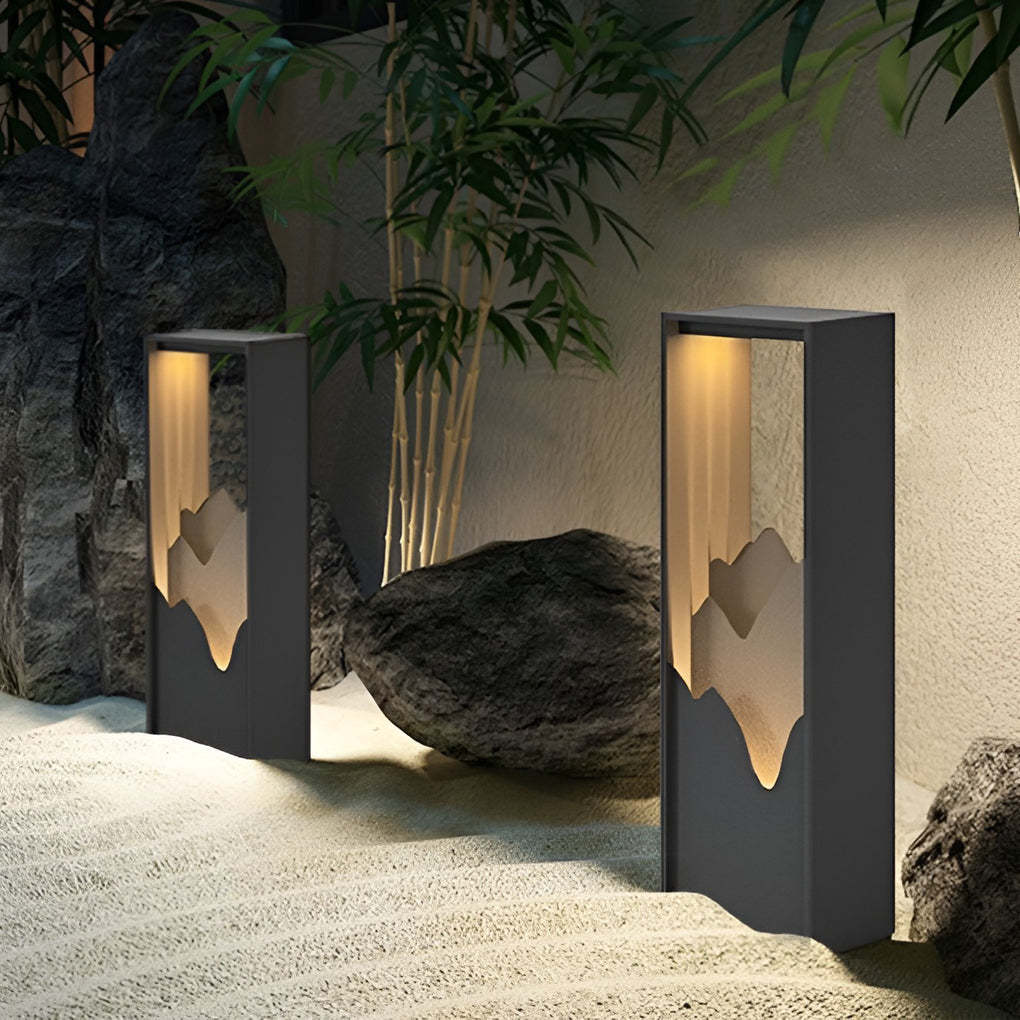 LED Mountain Scenery Path Lights Waterproof Landscape Lighting for Outdoor Elegance-Lighom