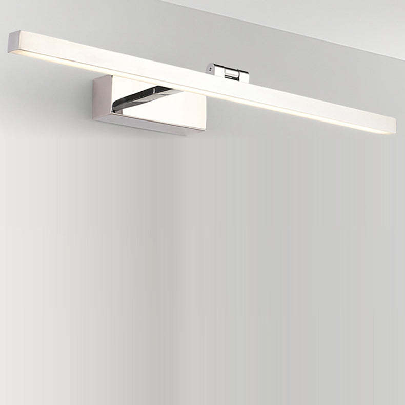 Minimalist Long Iron Aluminum LED Vanity Sconce