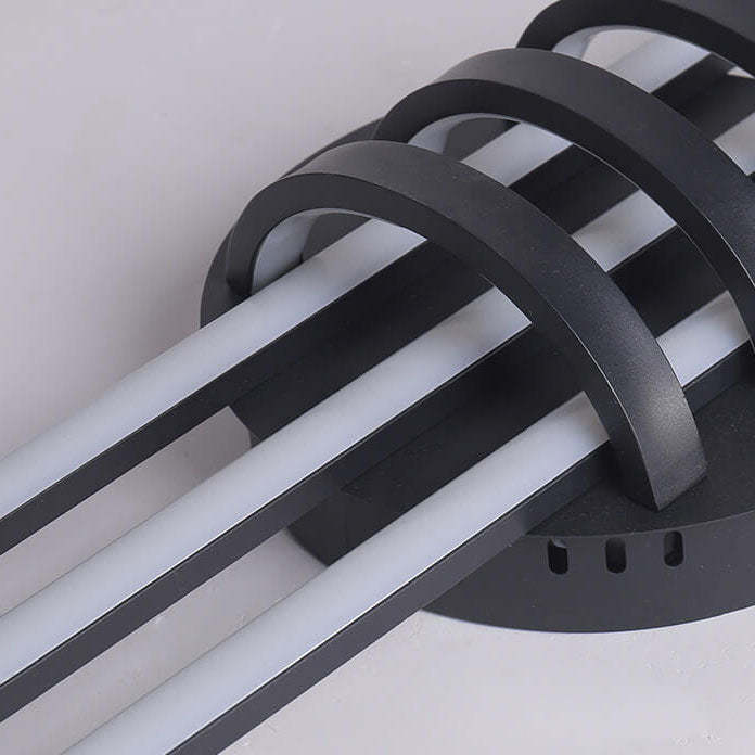 Minimalist Long LED Flush Mount Light
