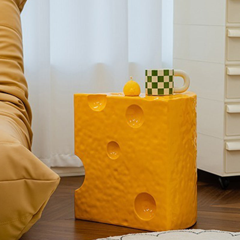 Creative cheese cake resin coffee tables