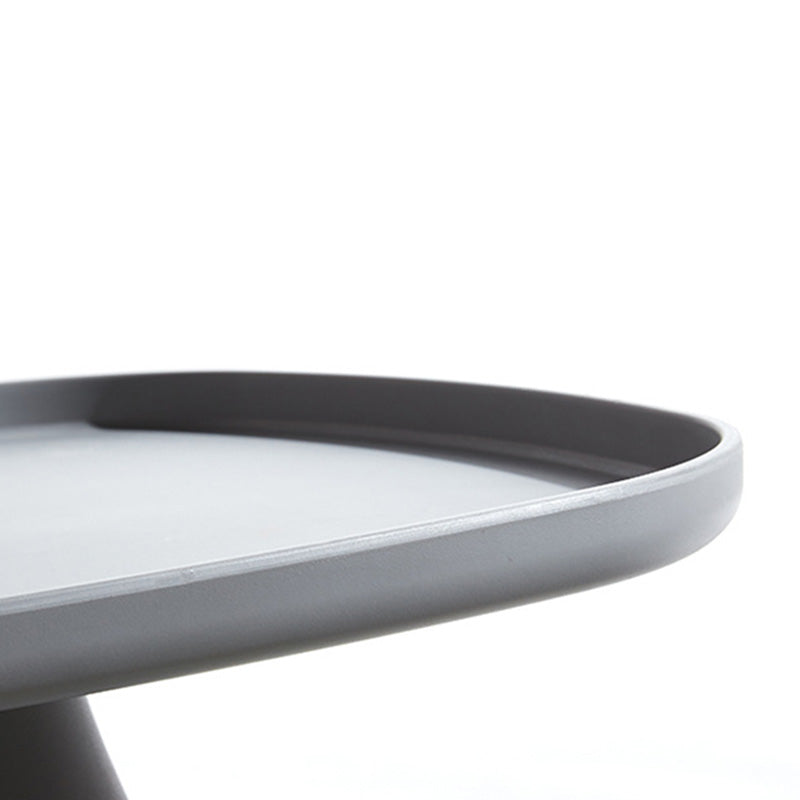 Scandinavian Round Column Plastic Coffee Table