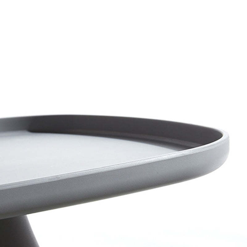 Scandinavian Round Column Plastic Coffee Table