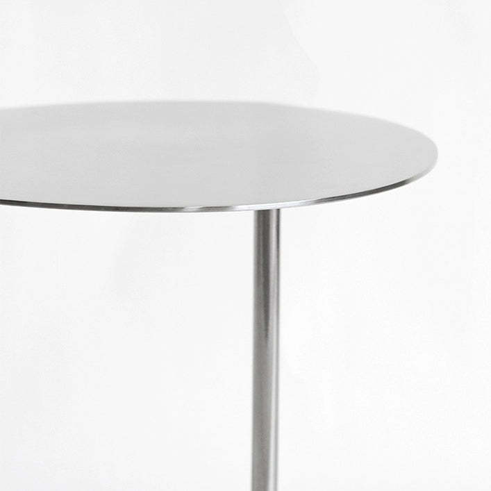 Minimalist J-Shape Steel Coffee Table