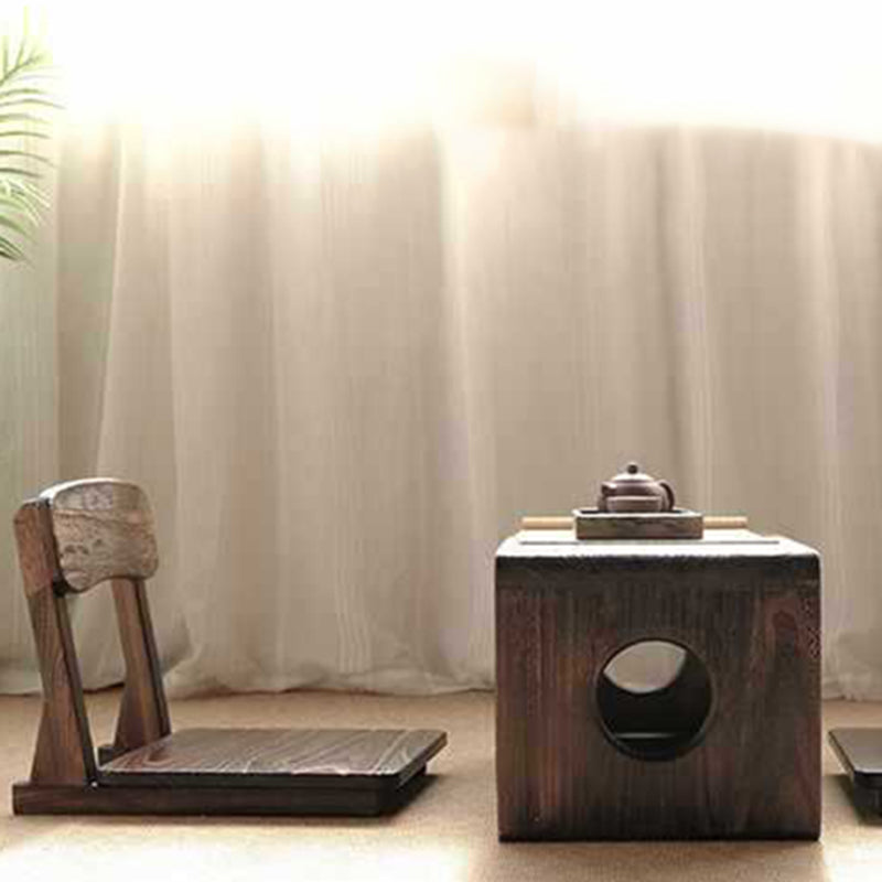 Japanese Paulownia Wood Tatami Chair — C / Paulownia Wood Color