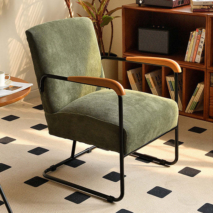Nordic Iron Fabric Armchair