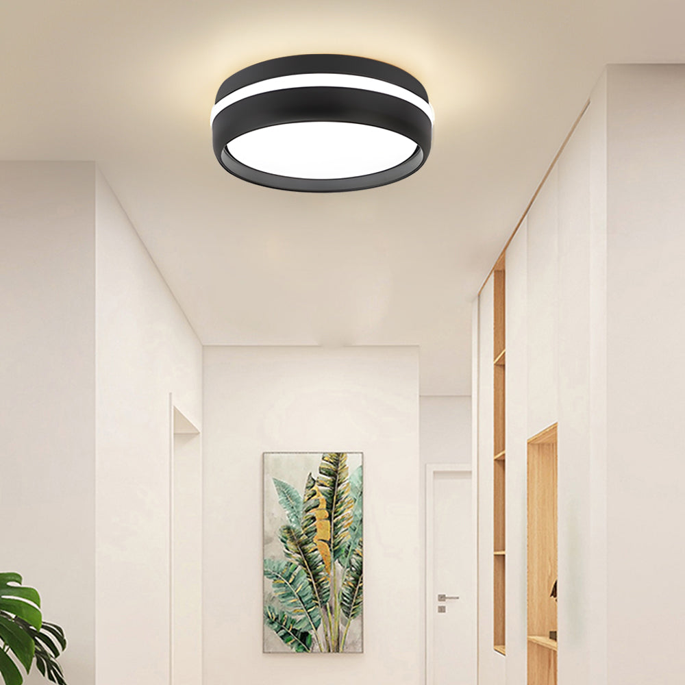 7.9" Round Acrylic LED Flush Mount Ceiling Light