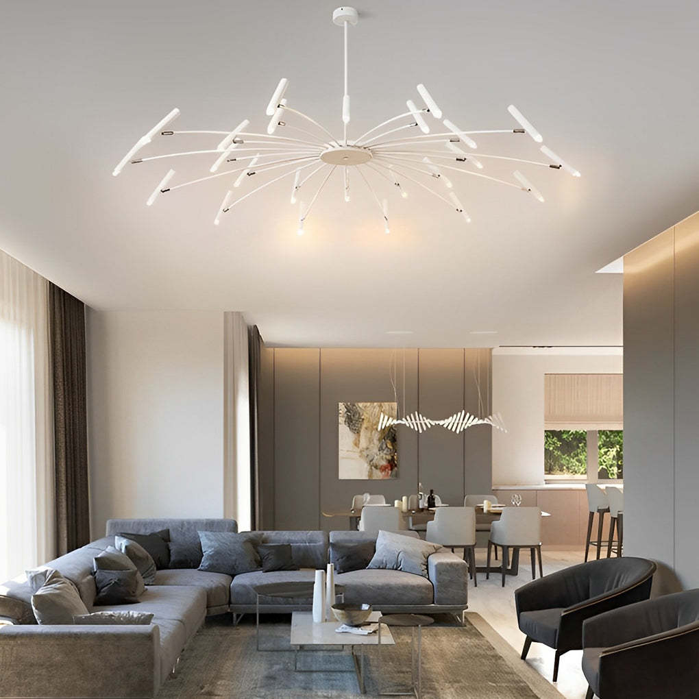 Irregular 3D Stainless Steel Ball Postmodern Pendant