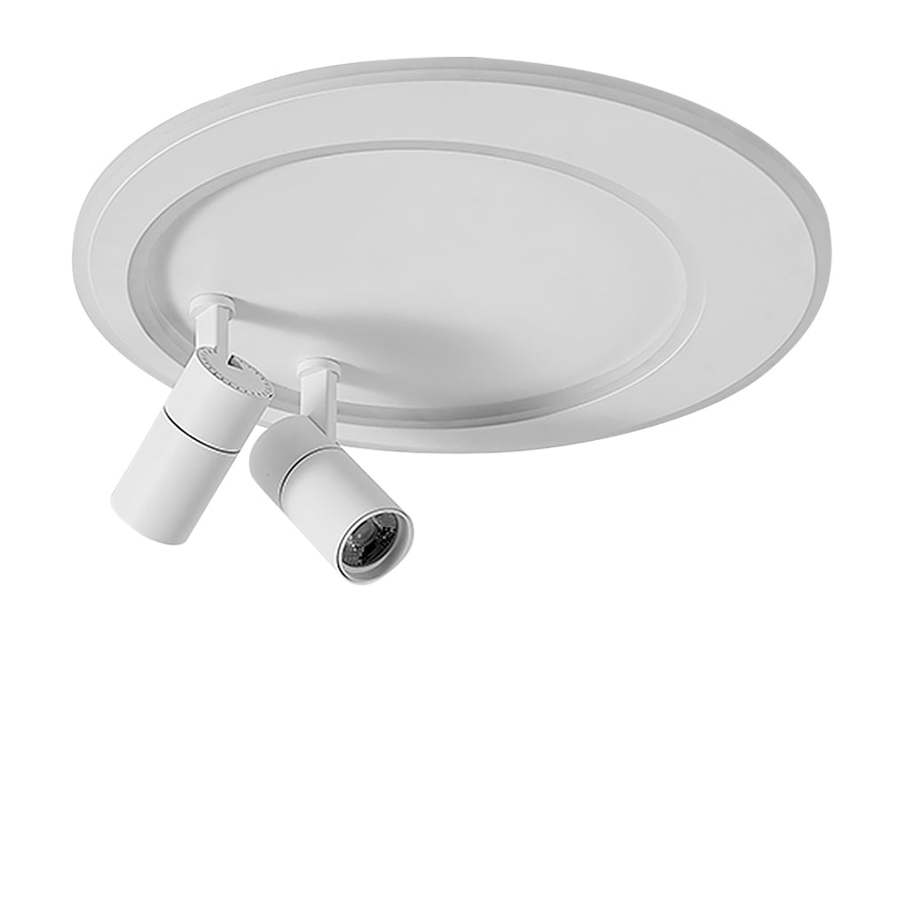 18'' LED Circular Flush Mount Modern Lighting with Spotlight-Lighom