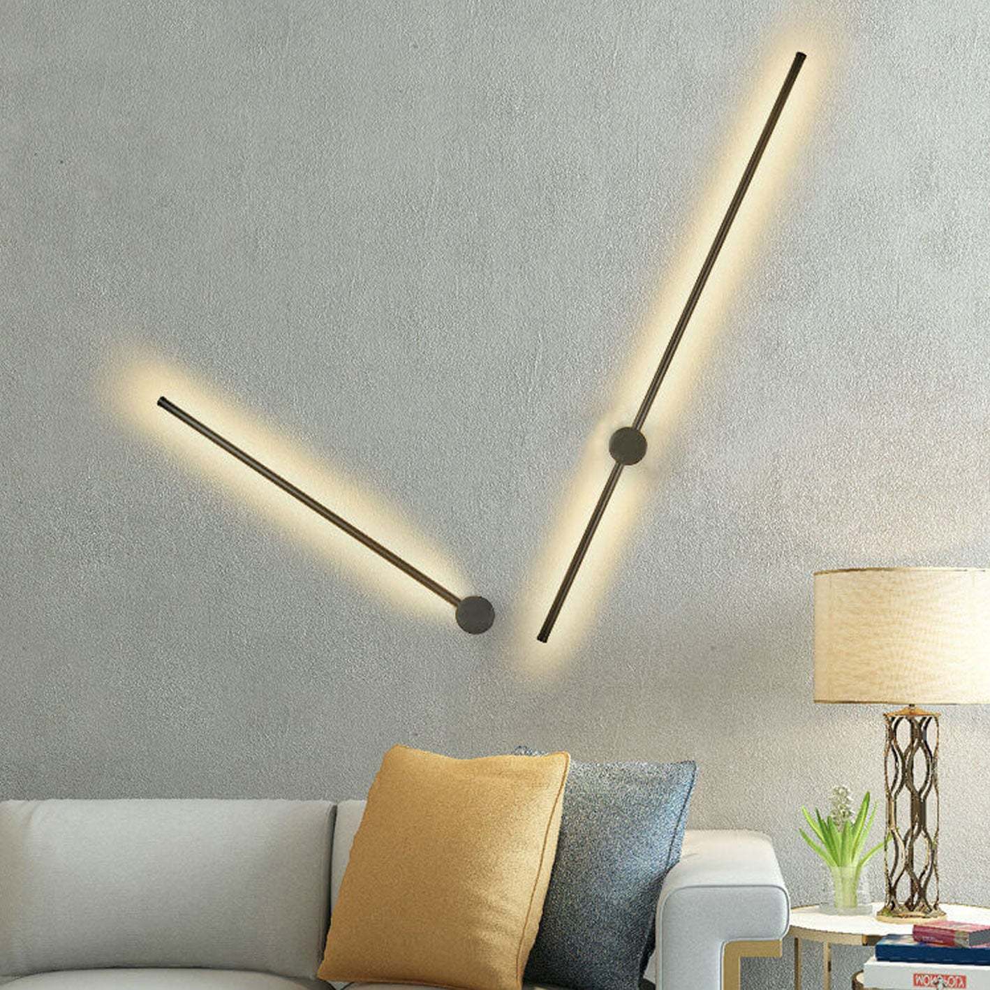 Minimalist Strip Aluminum LED Sconce