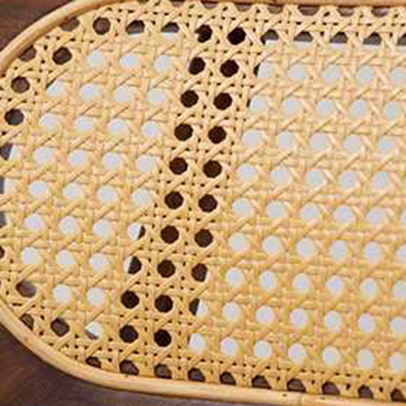 Japanese Rattan Woven Stackable Chair