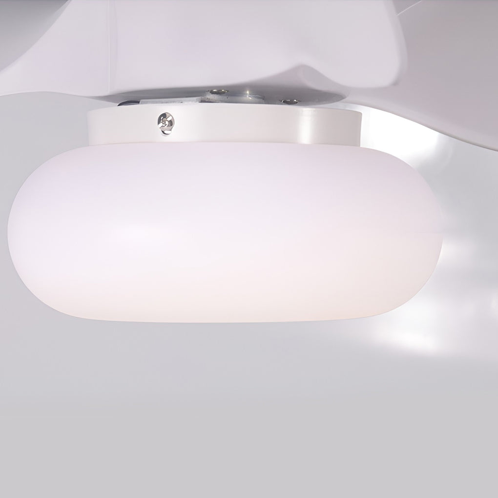Macaron 3-Step Dimming LED Nordic Ceiling Fan