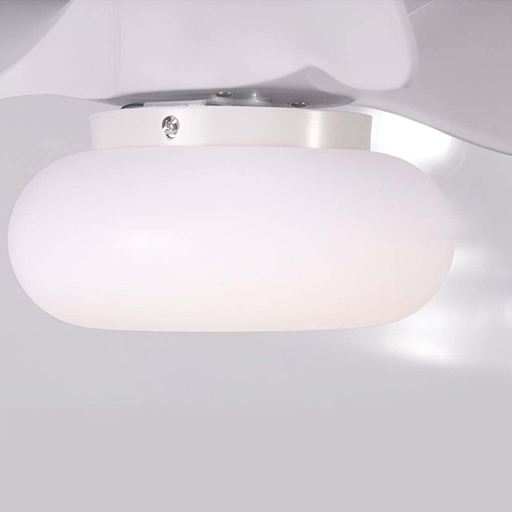 Macaron 3-Step Dimming LED Nordic Ceiling Fan