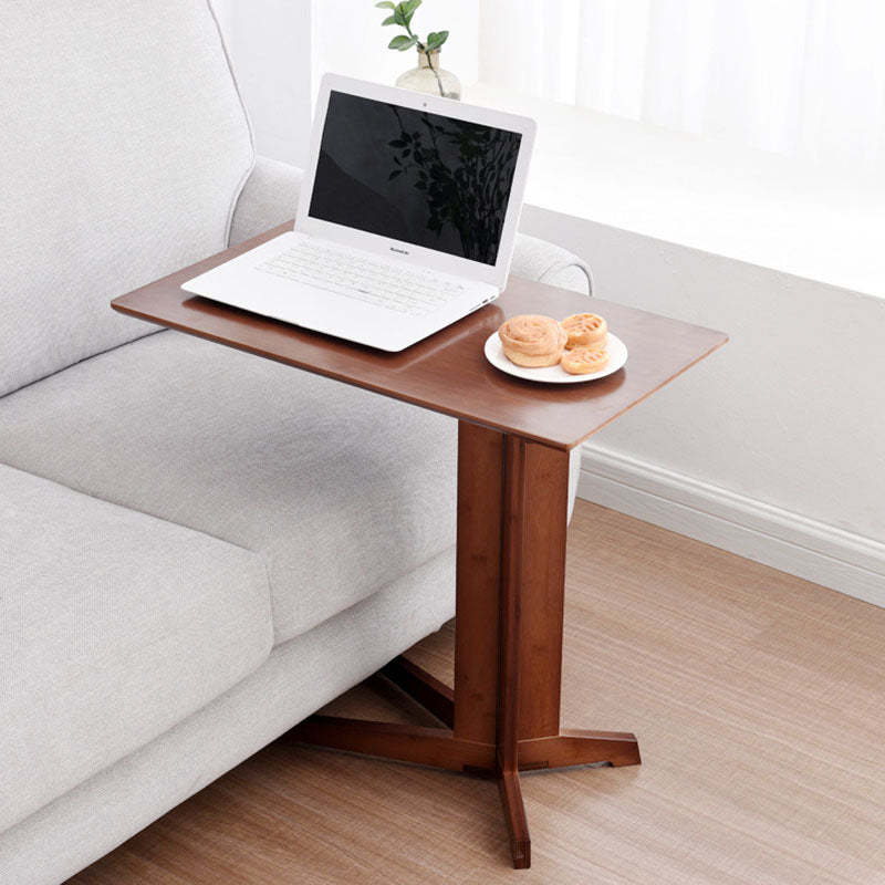 Minimalist Square Wood End Table