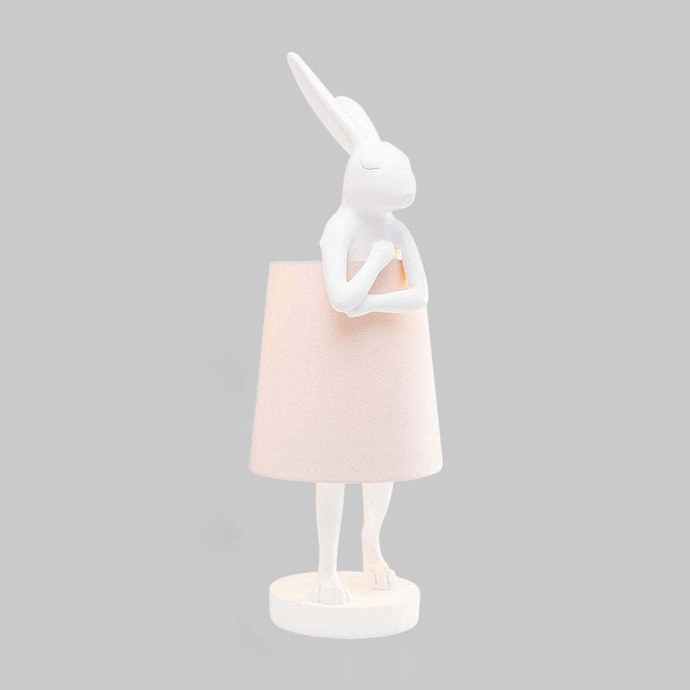 Nordic Apron Rabbit Resin Table Lamp