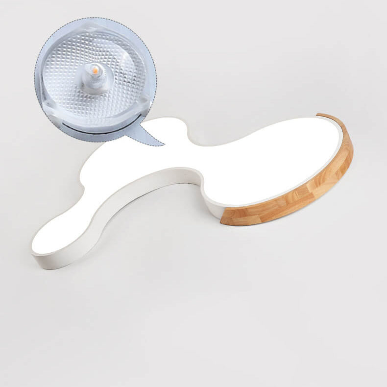 Nordic Macaron Block Clouds LED Flush Mount Light