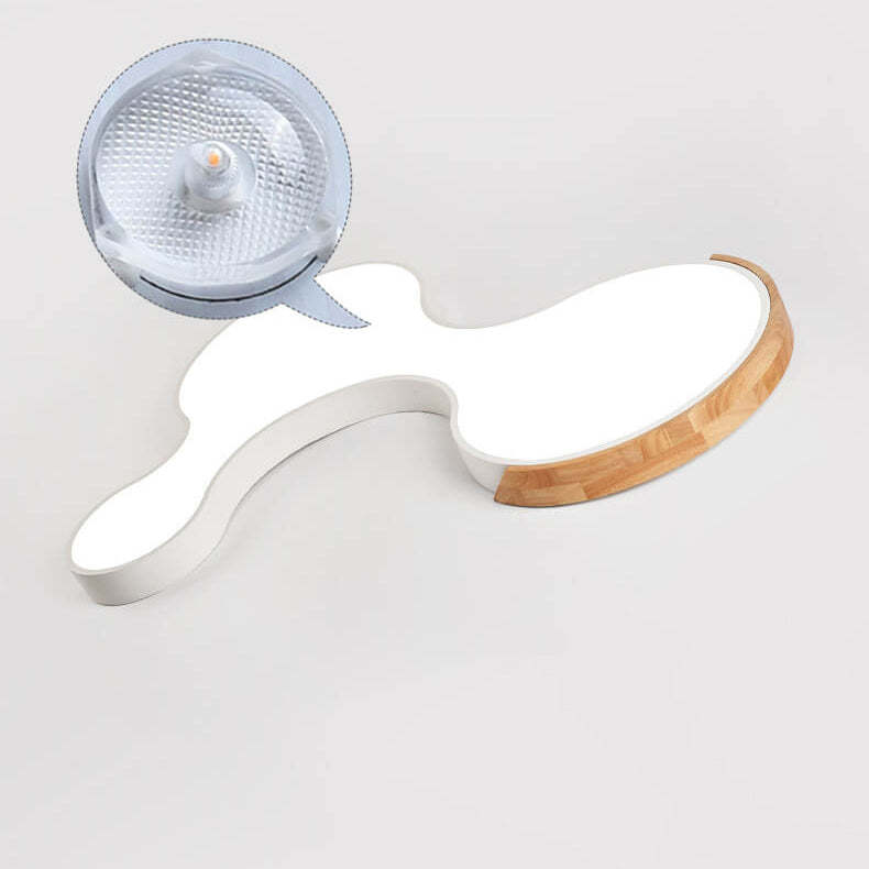 Nordic Macaron Block Clouds LED Flush Mount Light