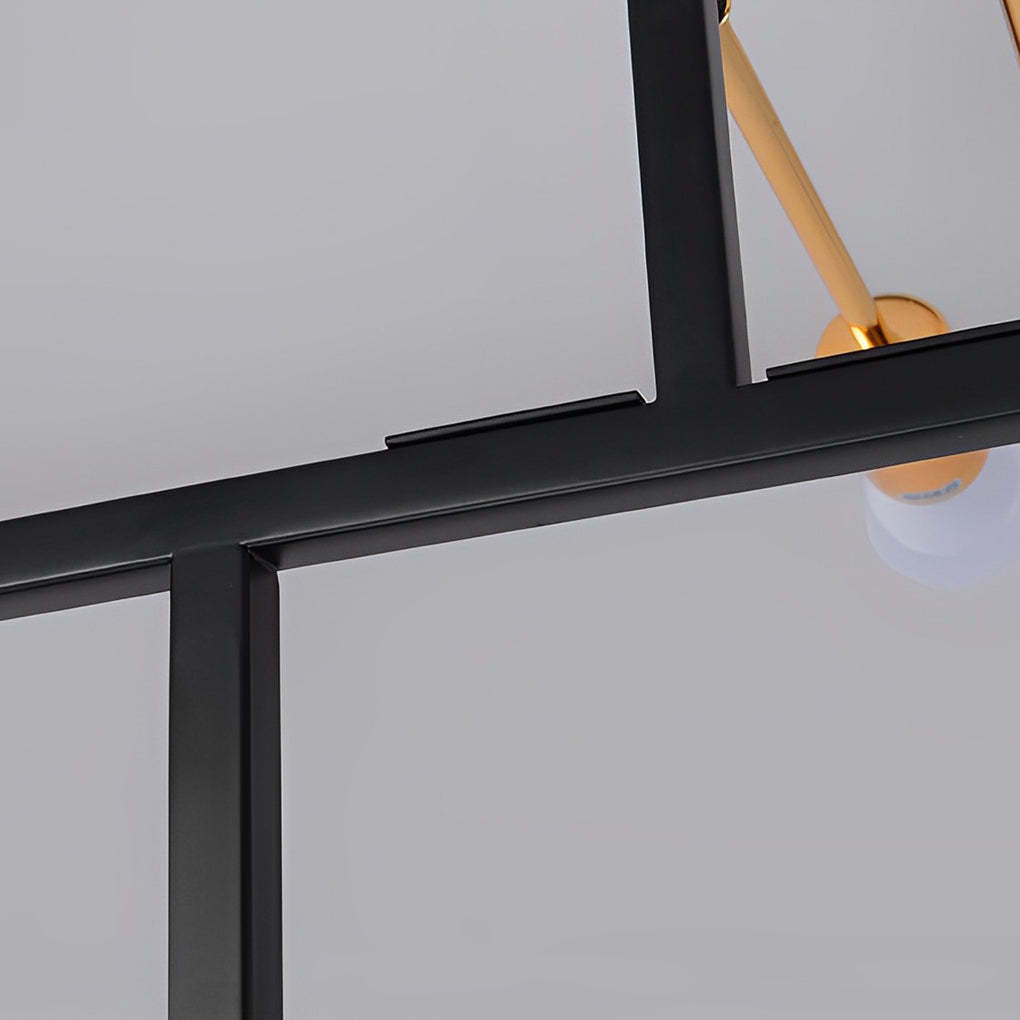 5-Light Branch Iron Modern Pendant Chandelier
