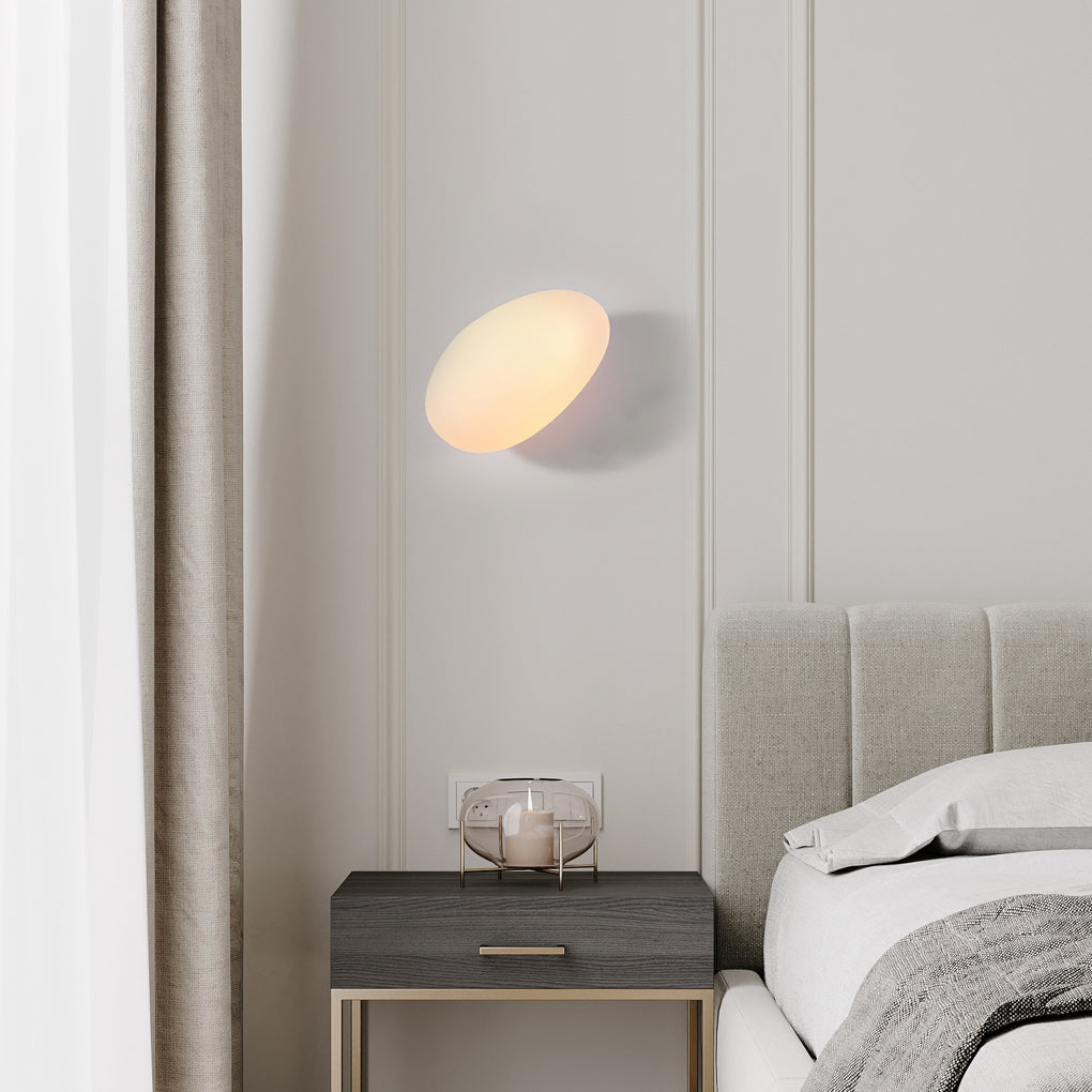 Colorful Glass Pebbles LED Modern Indoor Wall Sconce
