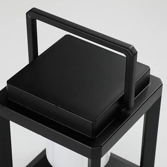 Outdoor Solar Square Cage Landscape Light