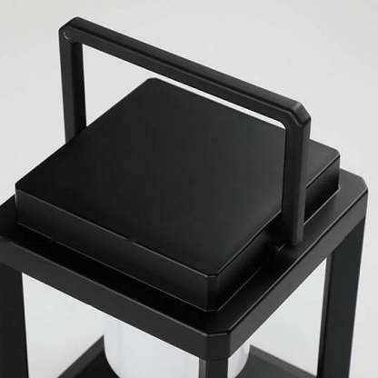 Outdoor Solar Square Cage Landscape Light