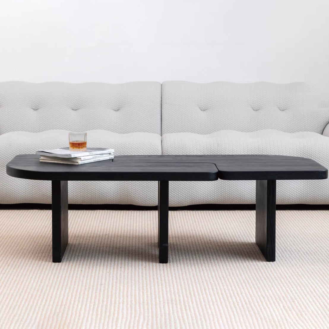 Nordic Pine Ash Wood Coffee Table