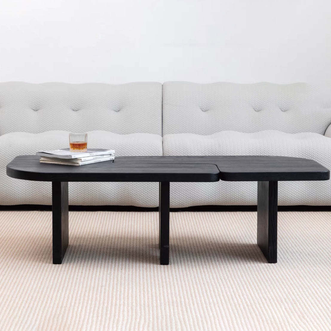 Nordic Pine Ash Wood Coffee Table