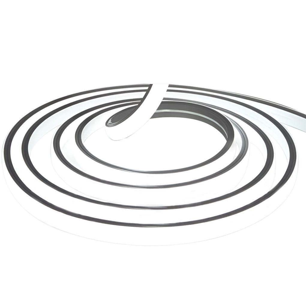 0.39'' Waterproof Recessed LED Under Tread Stair Lighting Modern Flexible Strip Light-Lighom