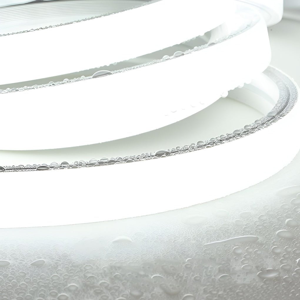 0.39'' Waterproof Recessed LED Under Tread Stair Lighting Modern Flexible Strip Light-Lighom