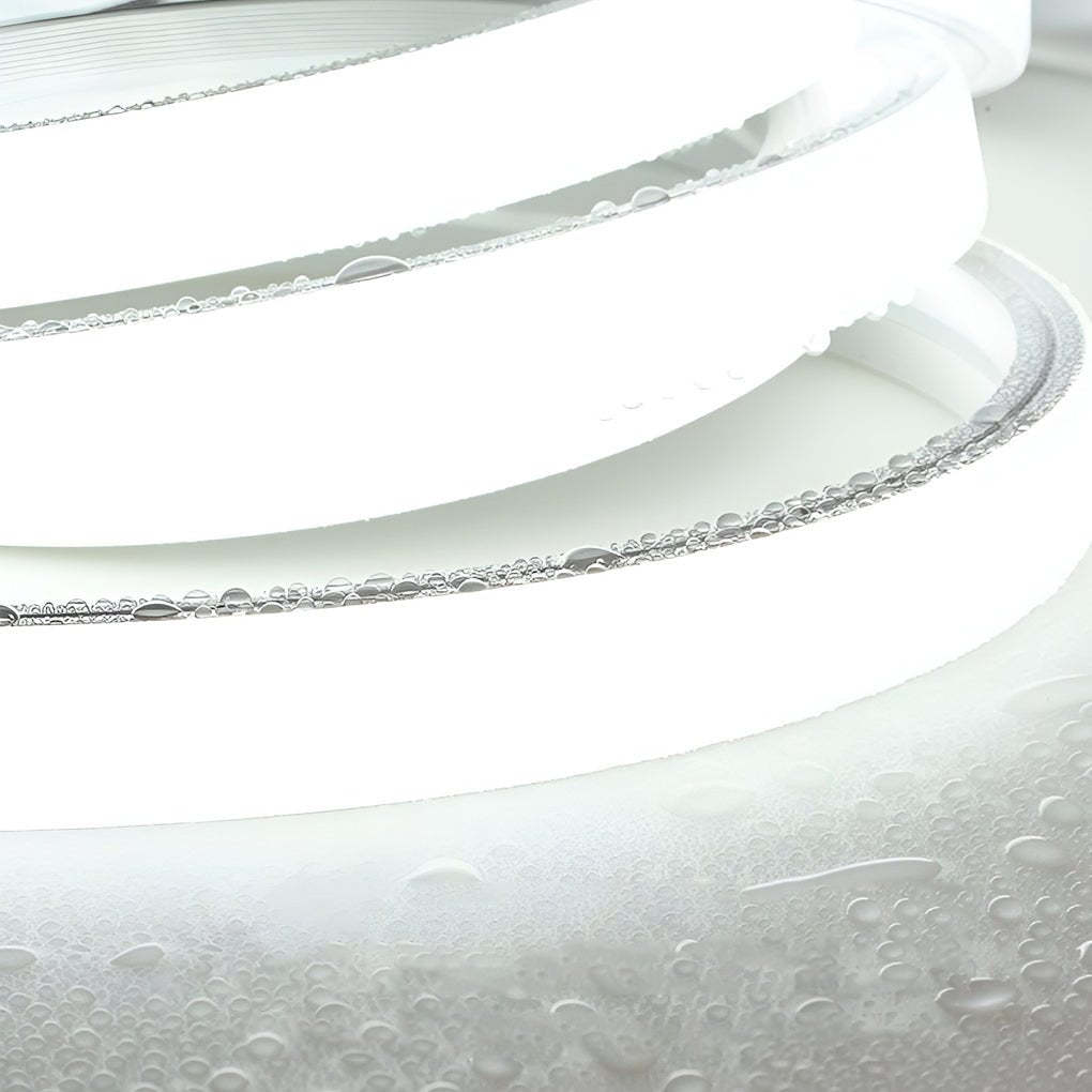 0.39'' Waterproof Recessed LED Under Tread Stair Lighting Modern Flexible Strip Light-Lighom