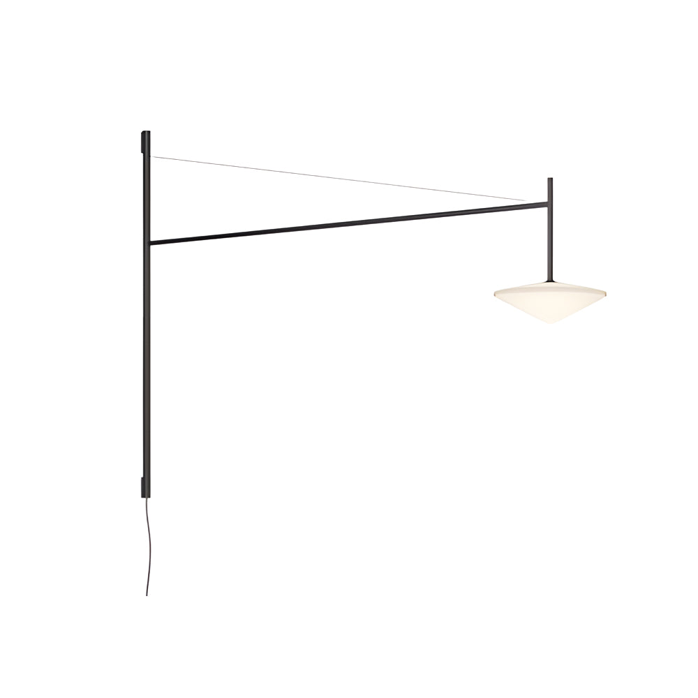 Minimalist Metal Long Pole Arm Tempo LED Wall Sconce-Lighom