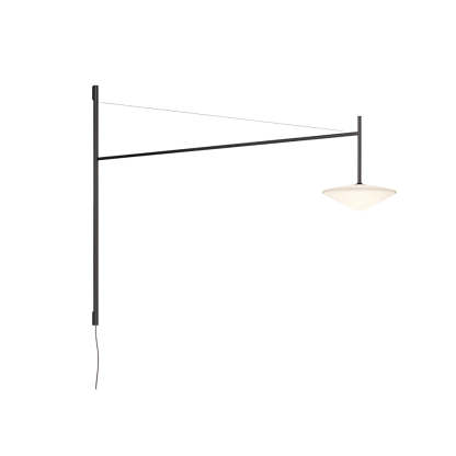 Minimalist Metal Long Pole Arm Tempo LED Wall Sconce-Lighom