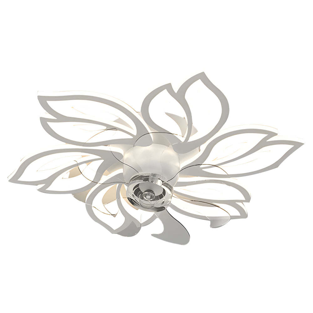 Simple Flowers 3-Step Dimming Low Profile Ceiling Fan