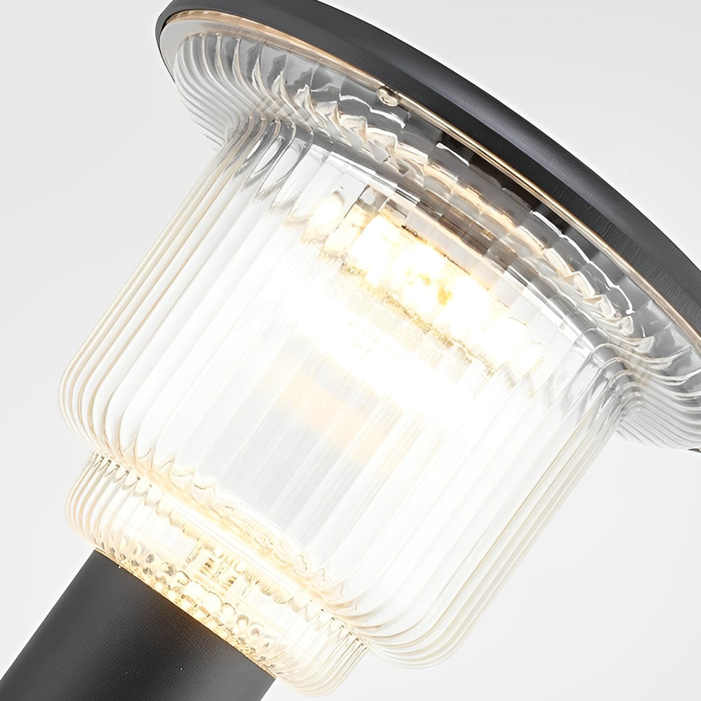 Creative Waterproof LED 3 Step Dimming Modern Solar Lawn Lights Path Light-Lighom