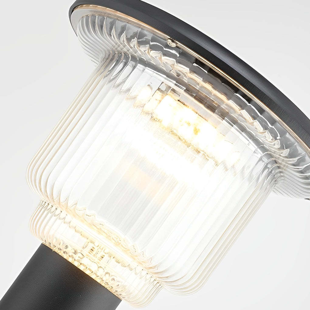 Creative Waterproof LED 3 Step Dimming Modern Solar Lawn Lights Path Light-Lighom