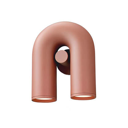 Rotatable U-Shaped Water Pipe LED Nordic Wall Lamp Wall Sconces Lighting-Lighom