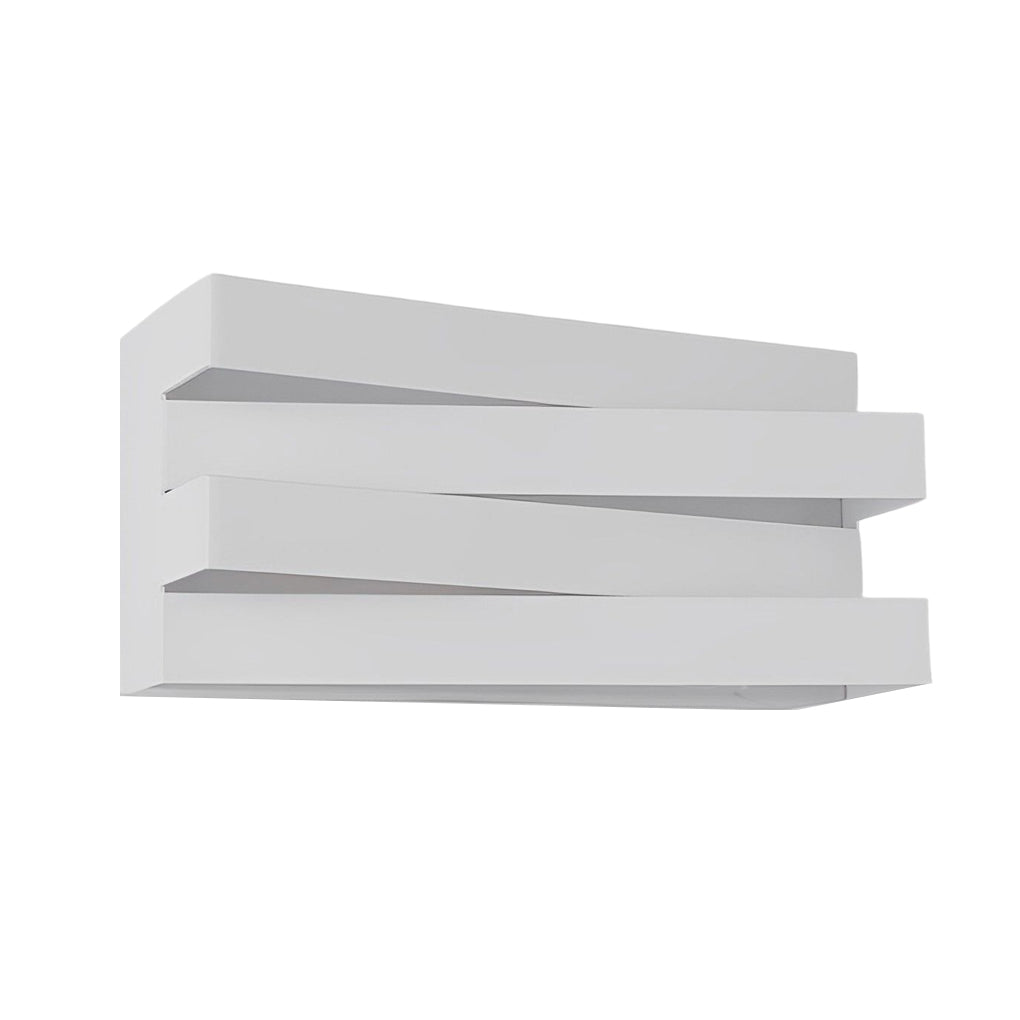 Lighom modern geometric brown wall sconces in synthetic metal acrylic