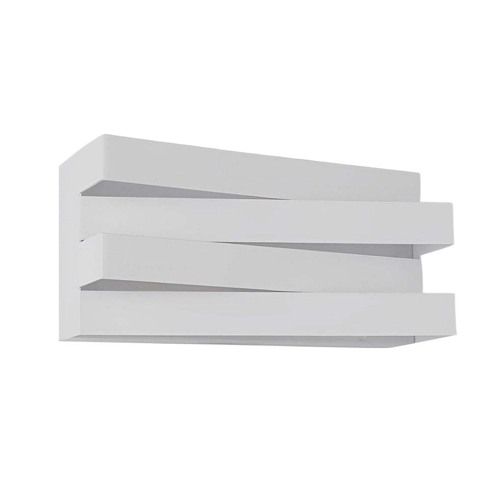 Lighom modern geometric brown wall sconces in synthetic metal acrylic