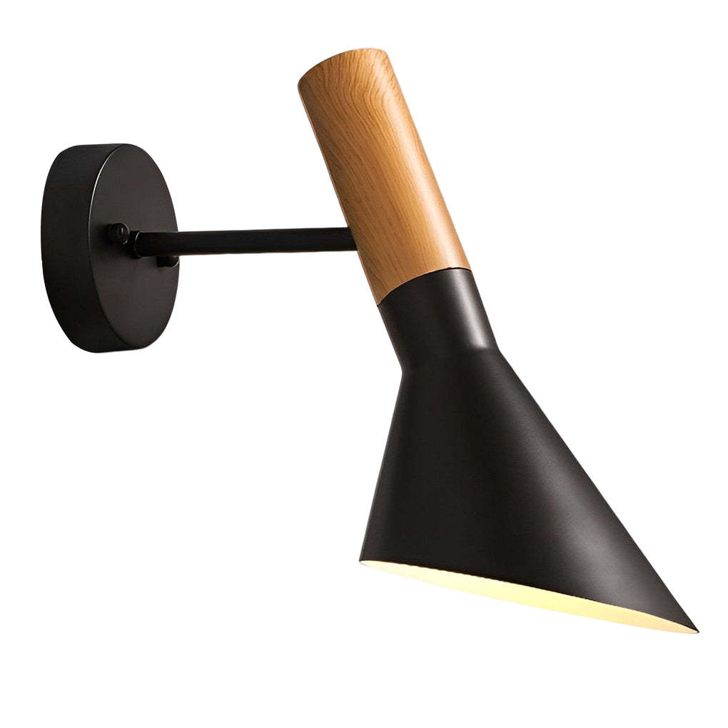 Aluminum Retro Industrial Plug-In Wall Sconce