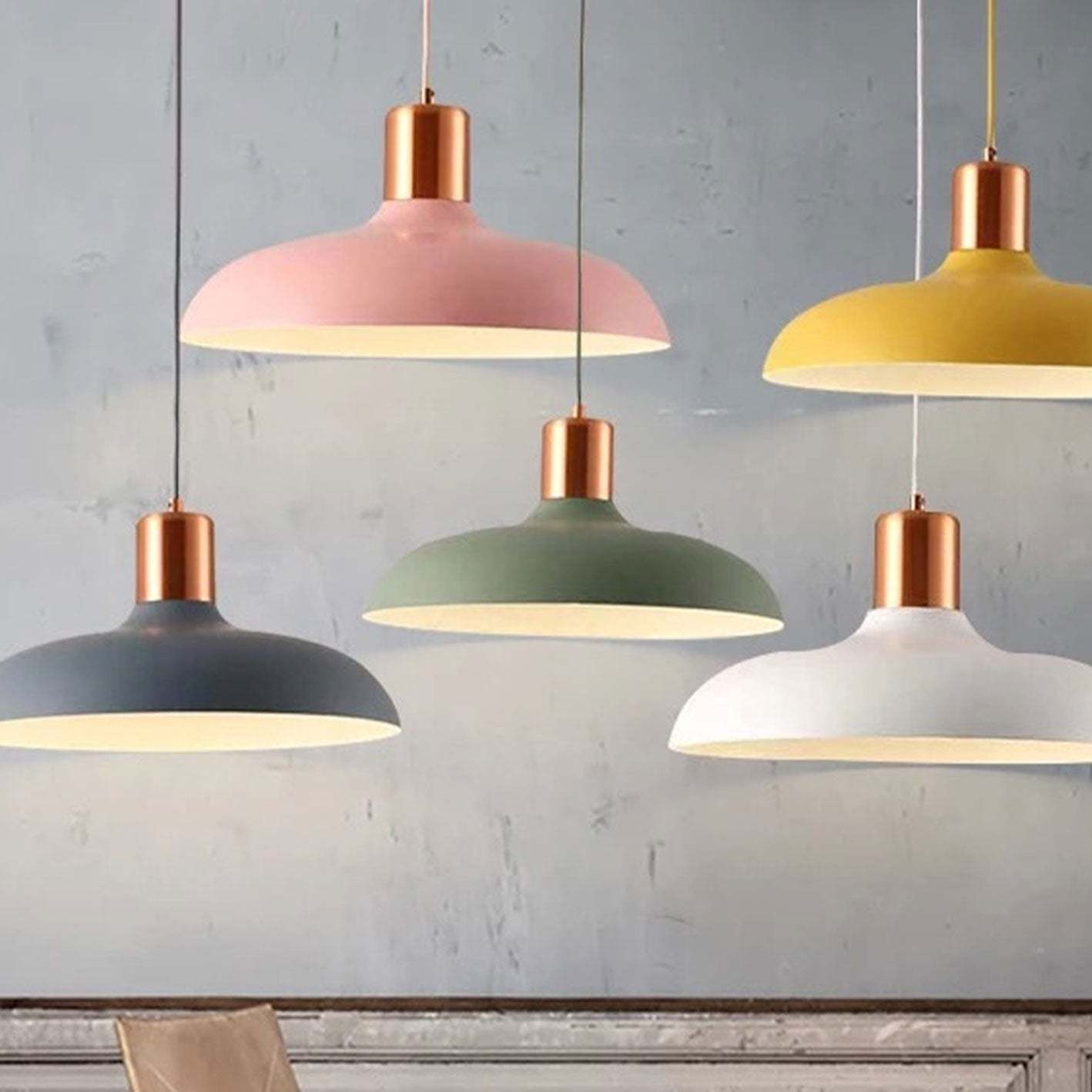 Nordic Macaron Color Pendant Light