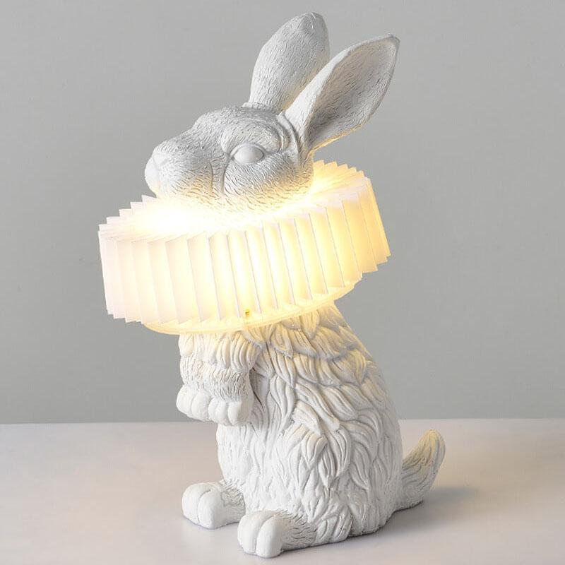Modern Resin Rabbit LED Table Lamp