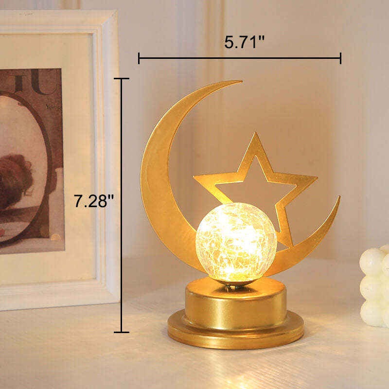 Muslim Eid Moon Castle LED Night Table Lamp